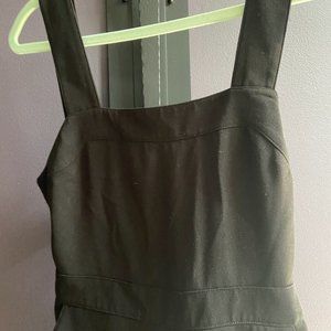 Madewell black romper